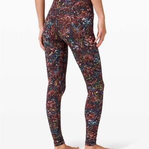 Lululemon Align 28” Leggings | Size 6 | Multi-Color‎ Abstract Print